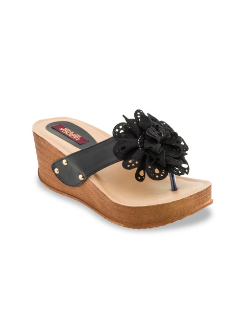 

SHUZ TOUCH Women Black Solid Heels