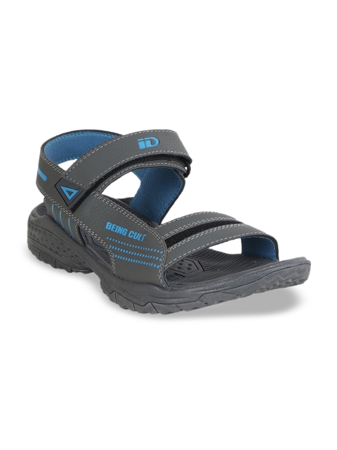 

ID Men Grey & Blue Comfort Sandals