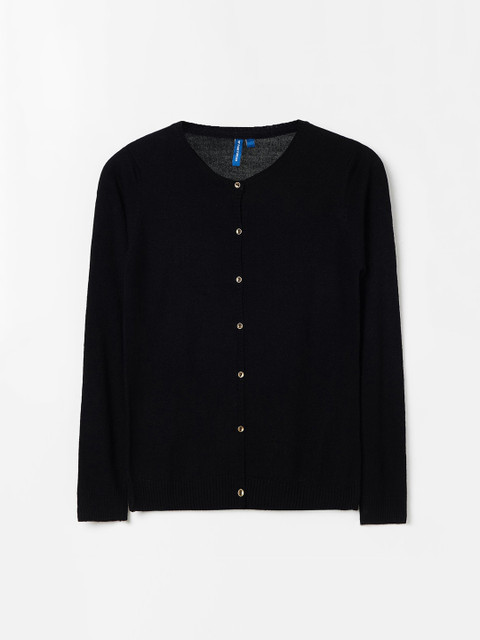 

Fame Forever by Lifestyle Girls Black Solid Sweater