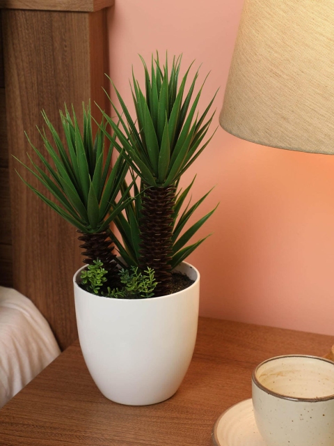 

PolliNation Green Artificial Palm Bonsai
