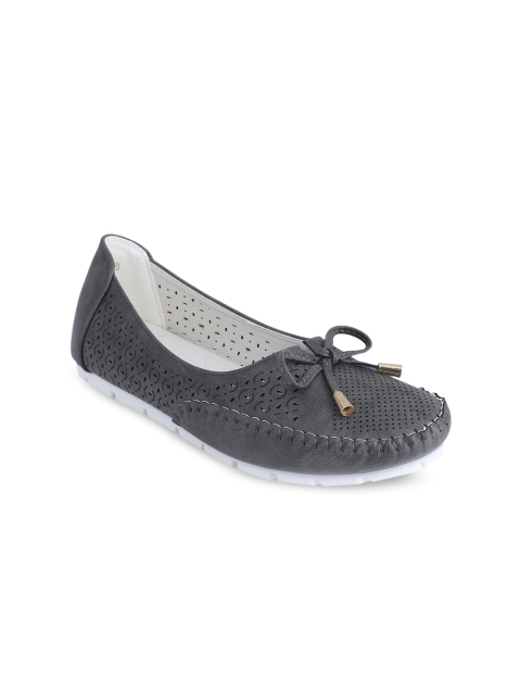 

pelle albero Women Grey Loafers