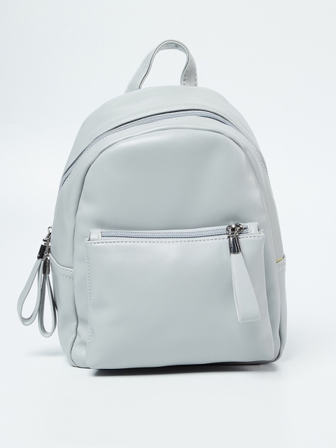 

Ginger by Lifestyle Women Grey Solid Backpack