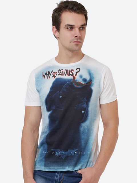 

Free Authority Joker featured White Tshirt for Men