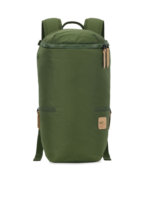 

VIP Unisex Green Solid Backpack