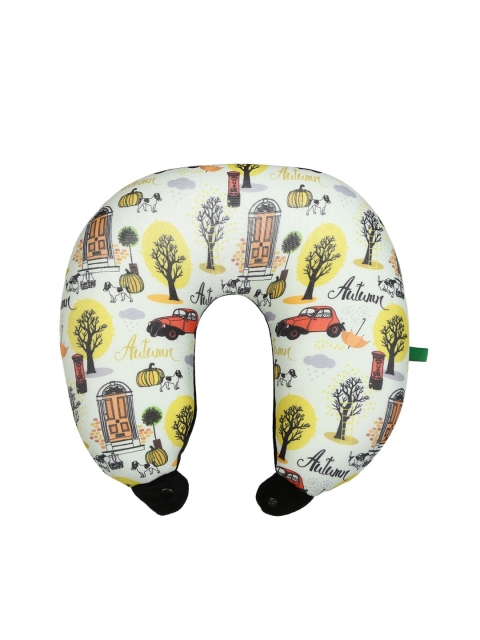 

United Colors of Benetton Unisex Multicoloured Printed Pillow, Multi