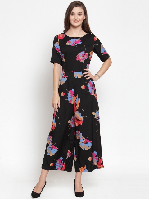 

Just Wow Women Multicoloured Printed Basic Jumpsuit, Multi