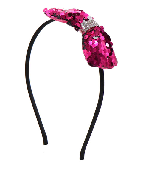 

The Magic Wand Fuchsia Embellished Hairband