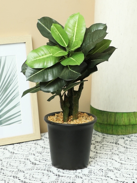 

PolliNation Green Artificial Quercus Bonsai With Ceramic Pot