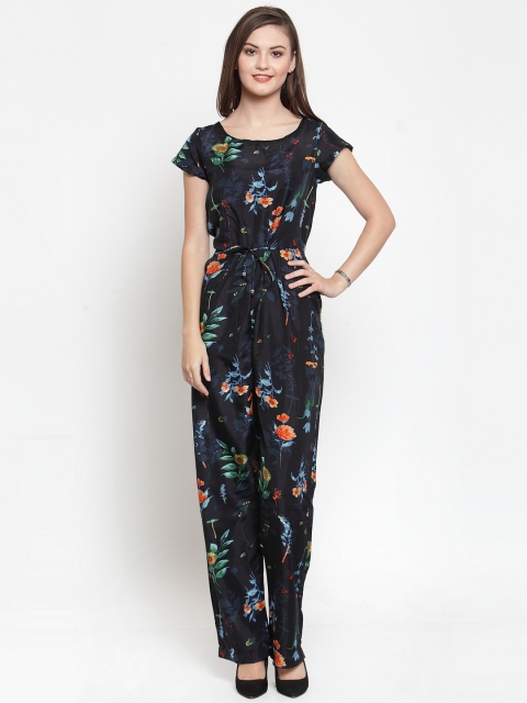 

Just Wow Women Multicoloured Printed Basic Jumpsuit, Multi