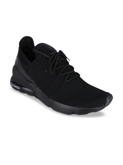 

Campus Men Black Mesh Mid-Top AUSTRIA-2 Memory Tech Foam Running Shoes