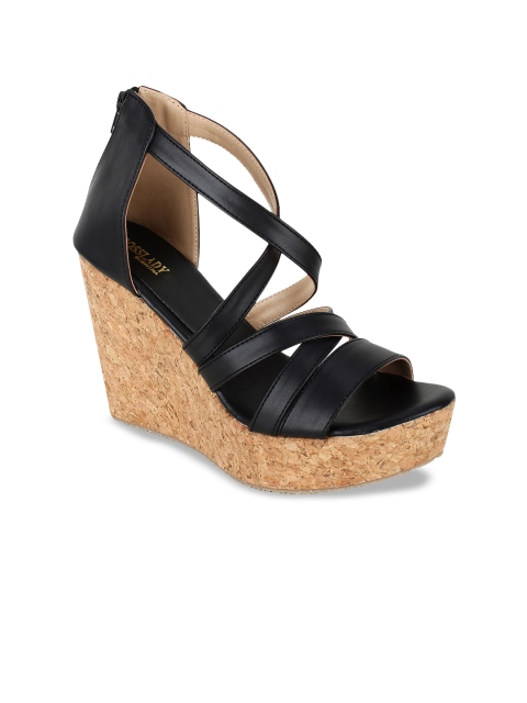 

SCENTRA Women Black Solid Heels