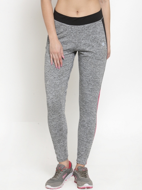 

Bukkum Women Grey Solid Slim-Fit Tights