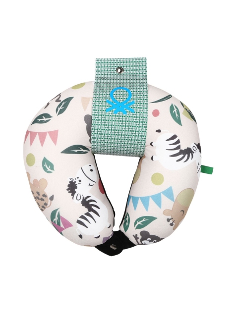 

United Colors of Benetton Unisex Multicoloured Printed Pillow, Multi