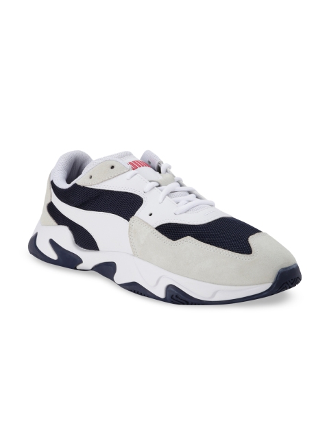 

Puma Unisex White STORM ADRENALINE Sneakers