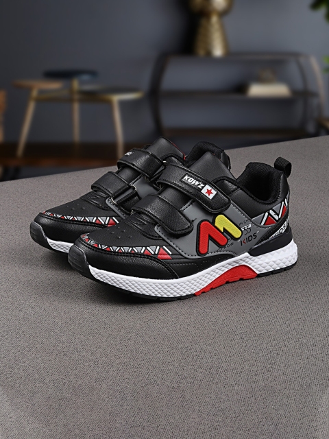 

Walktrendy Boys Black Mid-Top Sneakers