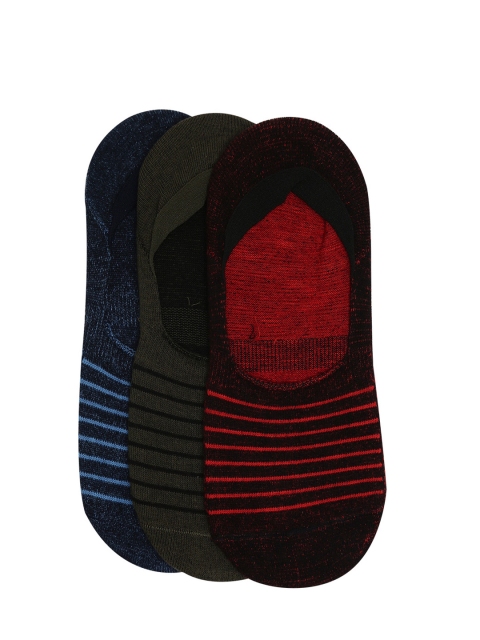 

Levis Men Pack of 3 Assorted Striped Shoe Liners