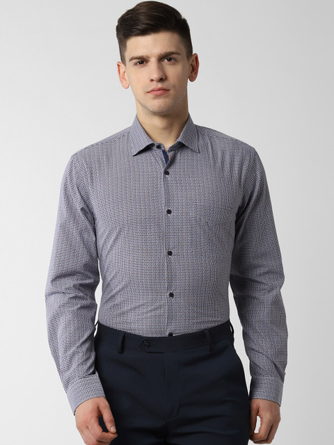 

Peter England Men Multicoloured Regular Fit Printed Formal Shirt, Multi