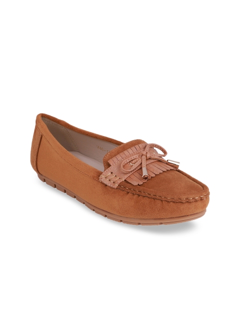 

pelle albero Women Tan Brown Loafers