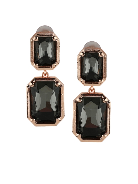

Kazo Women Black Drop Earrings
