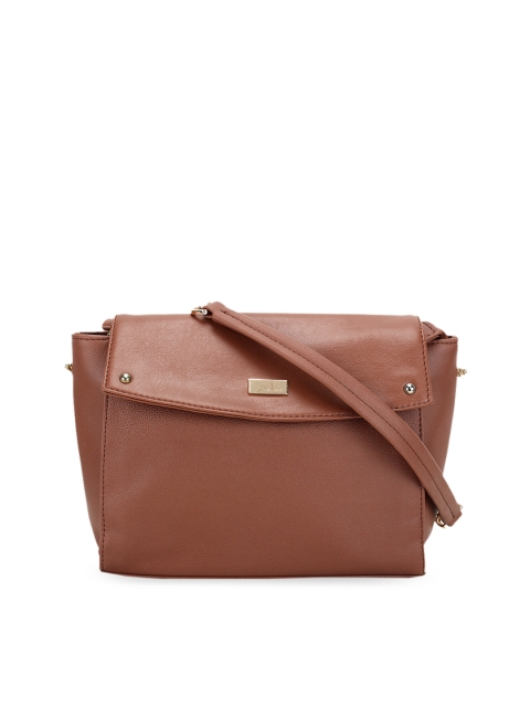 

yelloe Women Tan Brown Solid Sling Bag