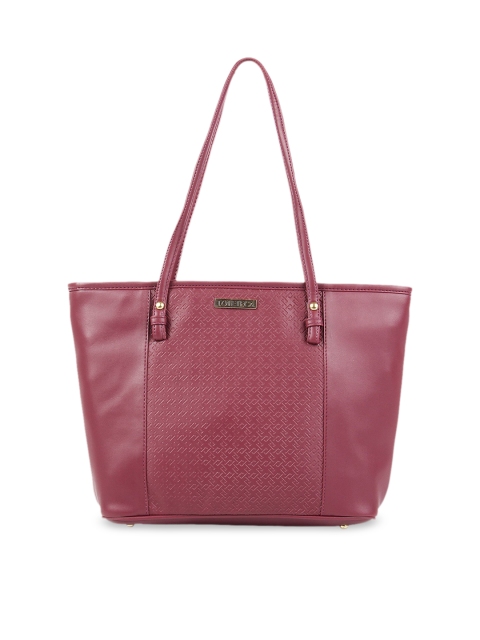 

Toteteca Purple Textured Shoulder Bag