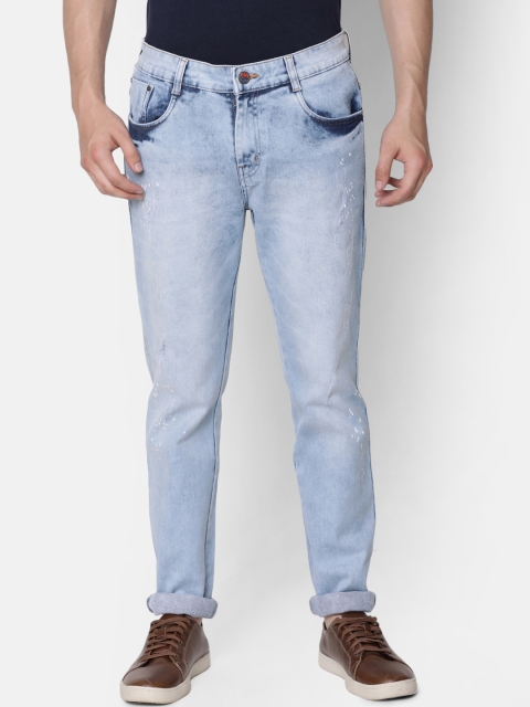 

CINOCCI Men Blue Slim Fit Mid-Rise Clean Look Stretchable Jeans