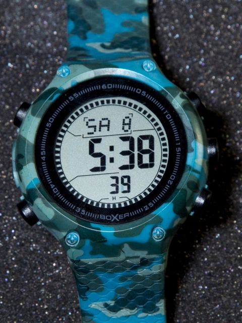 

BOXER Unisex Blue Digital Watch BXR031