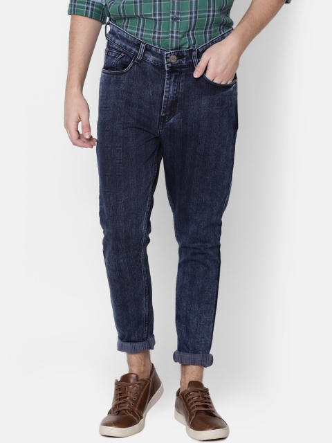 

CINOCCI Men Blue Slim Fit Mid-Rise Clean Look Stretchable Jeans