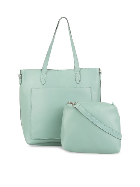 

Toteteca Green Solid Tote Bag