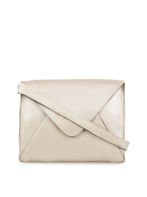 

Toteteca Gold-Toned Solid Sling Bag