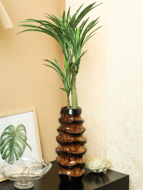 

PolliNation Set of 2 White Green Artificial Yucca Plant