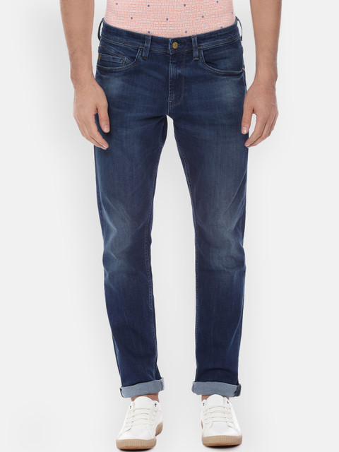 

Solly Jeans Co. Men Blue Slim Fit Mid-Rise Clean Look Jeans