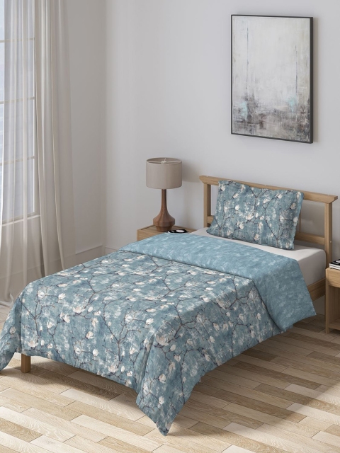 

DDecor Blue Abstract Summer 150 GSM Single Bed Comforter