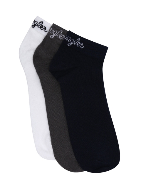 

Wrangler Men Pack of 3 Assorted Solid Ankle-Length Socks
