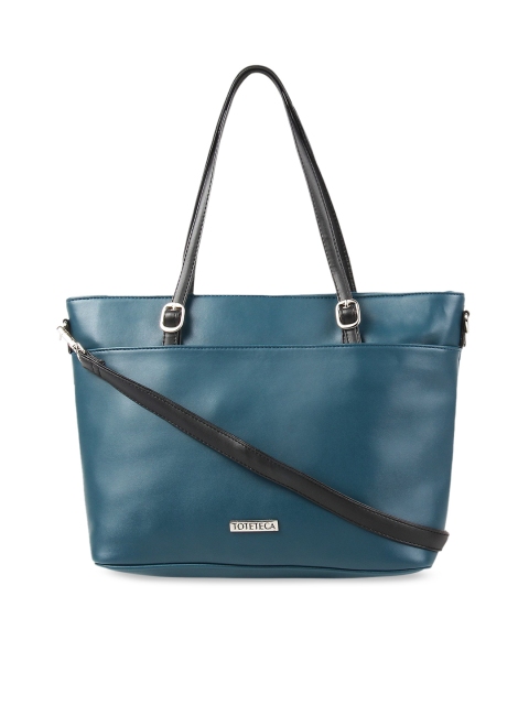 

Toteteca Teal Blue Solid Shoulder Bag