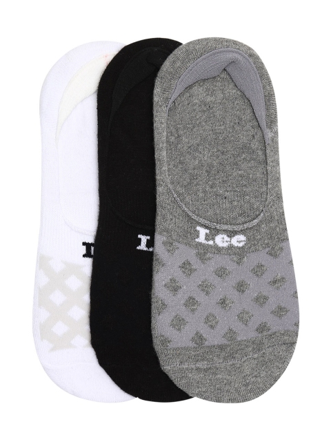 

Lee Men Pack of 3 Assorted Solid Shoe Liners
