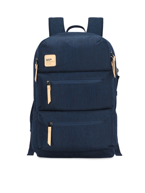 

VIP Unisex Blue Solid Backpack