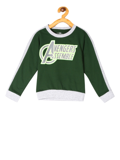 

Colt Boys Green Avengers Printed Sweatshirt