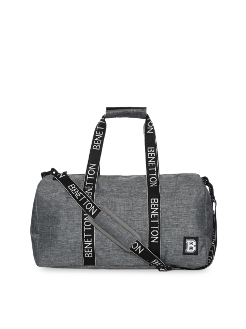 

United Colors of Benetton Unisex Grey Duffel Bag