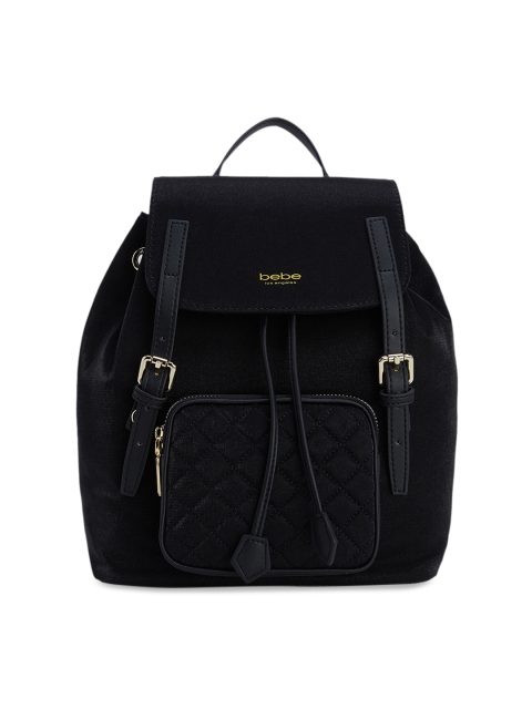 

bebe Women Black Solid Backpack