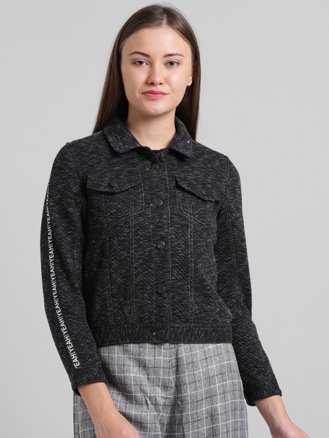 

Zink London Women Black Solid Tailored Jacket