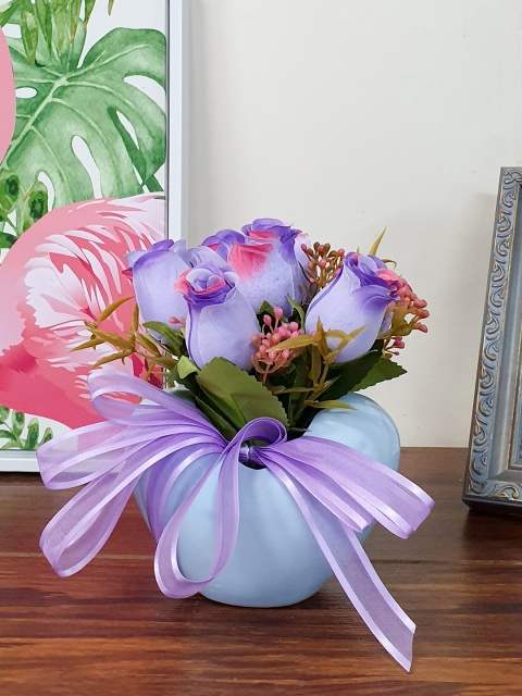 

Art Street Unisex Blue Artificial Flowers and Plants