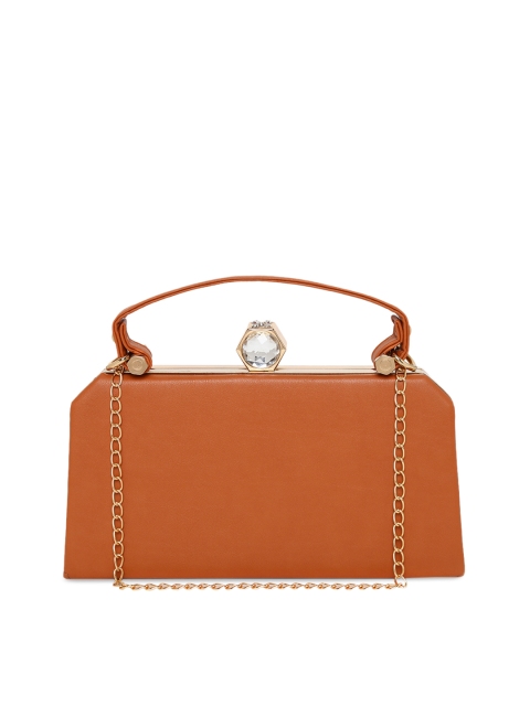 

KLEIO Tan Brown Solid Sling Bag