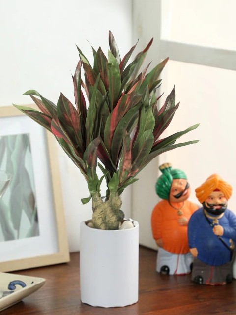 

PolliNation Green Red Artificial Dracaena Plant