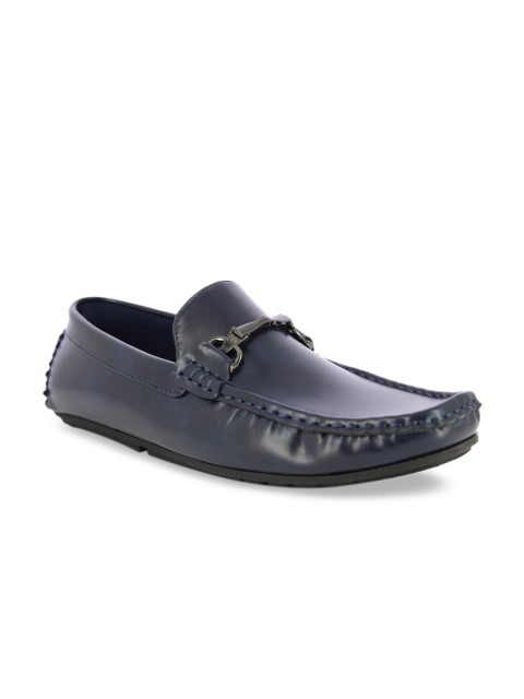 

Alberto Torresi Men Blue Waterproof Lining Loafers