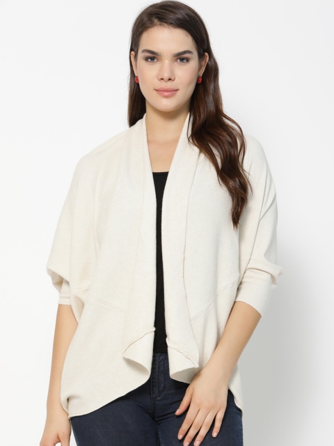 

Gipsy Women Beige Solid Sweater