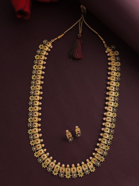 

Voylla Women Gold-Toned Jewellery Set