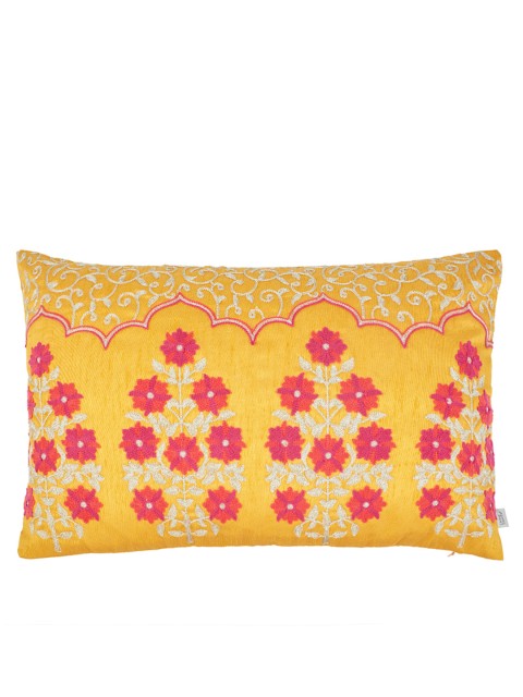 

Living Essence Yellow & Pink Single Floral Rectangle Cushion Covers