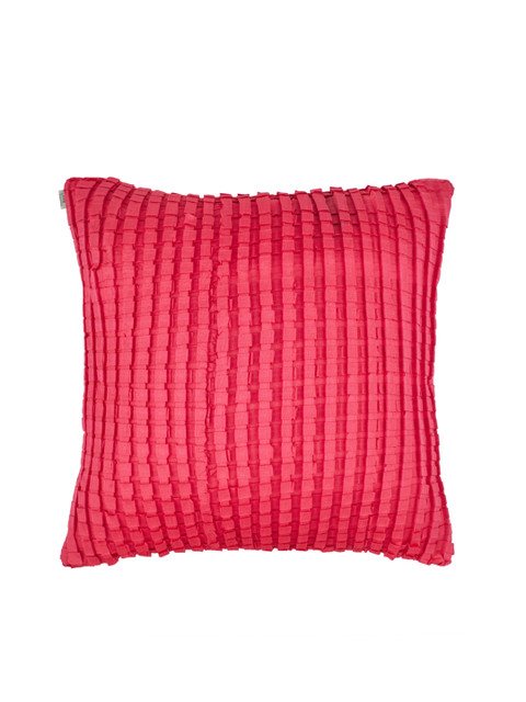

Living Essence Fuchsia Single Self Design Square Cushion Covers