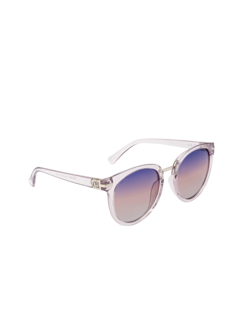 

Ted Smith Women Purple Cateye Sunglasses TS-P201971_C59